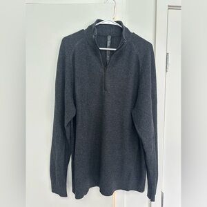 Lululemon Textured Knit Half Zip